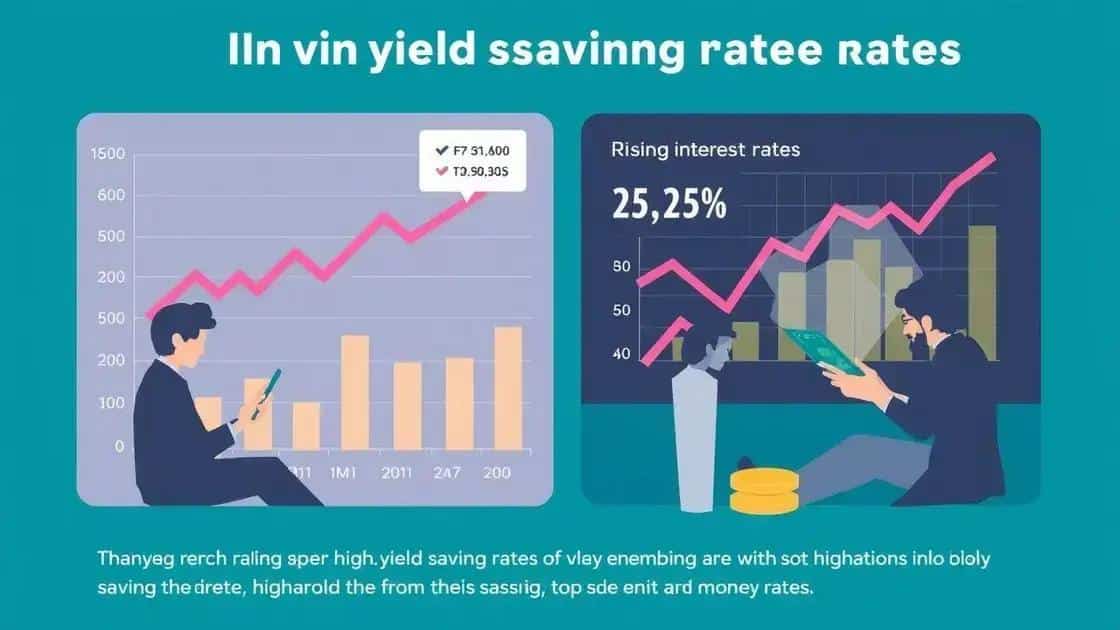 Current trends in high-yield savings rates