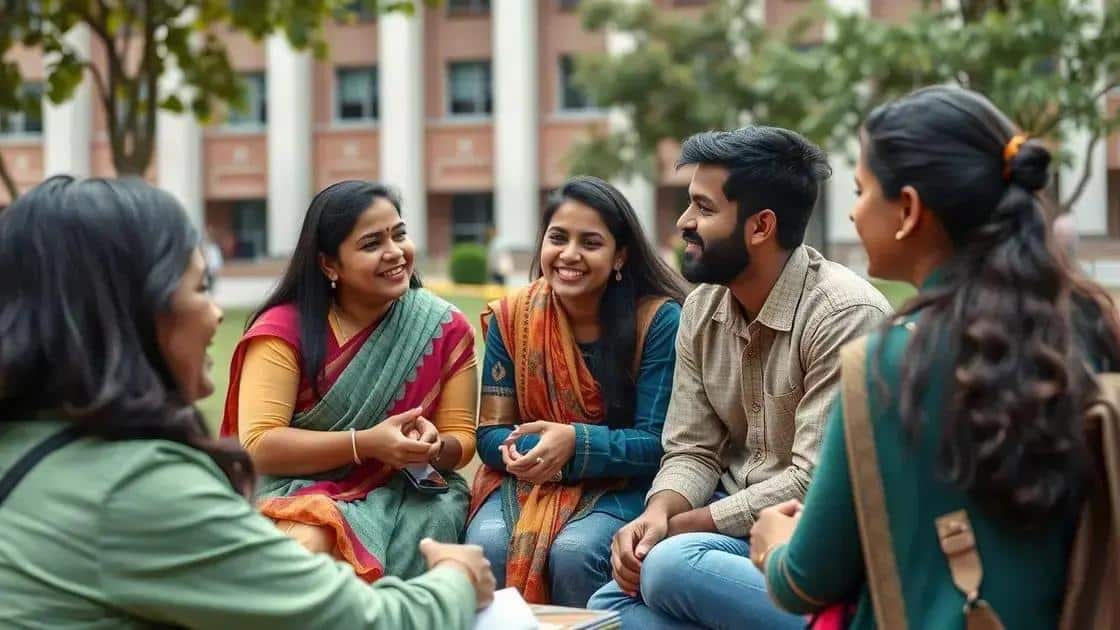 Support systems for Indian students living abroad