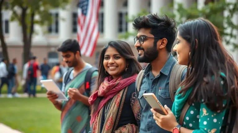 Indian reality ki students are coming to America