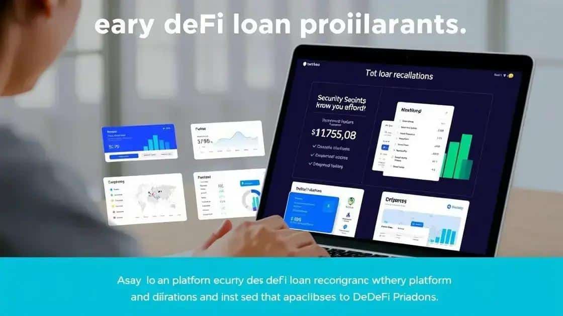 How to choose the right DeFi loan platform