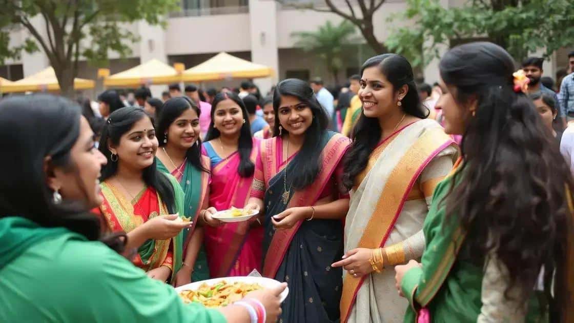 Building community and support networks for Indian students