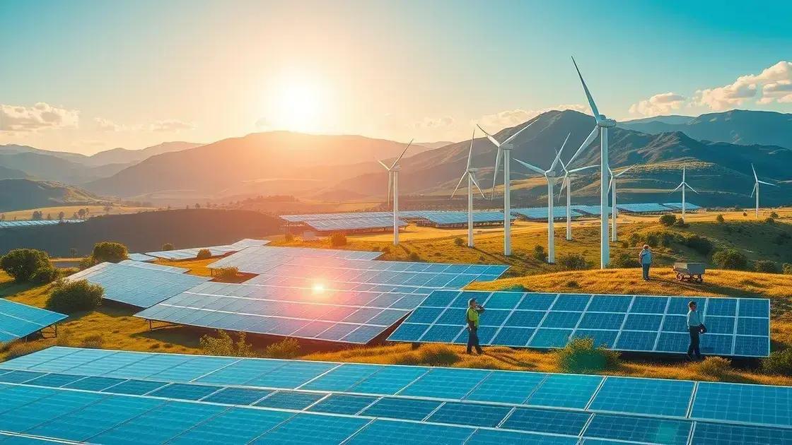 Future outlook for renewable energy initiatives