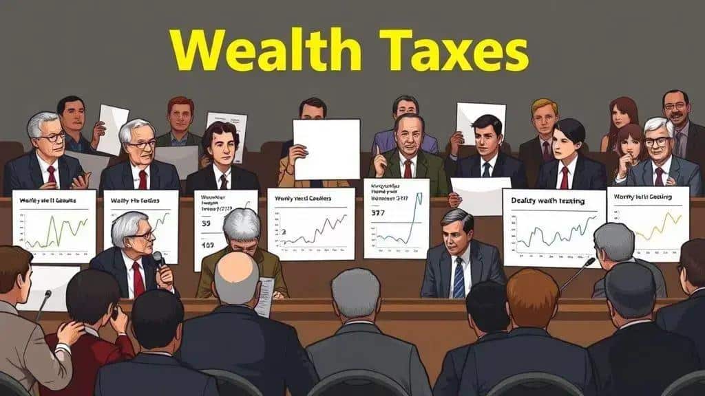 Key arguments for and against wealth taxes