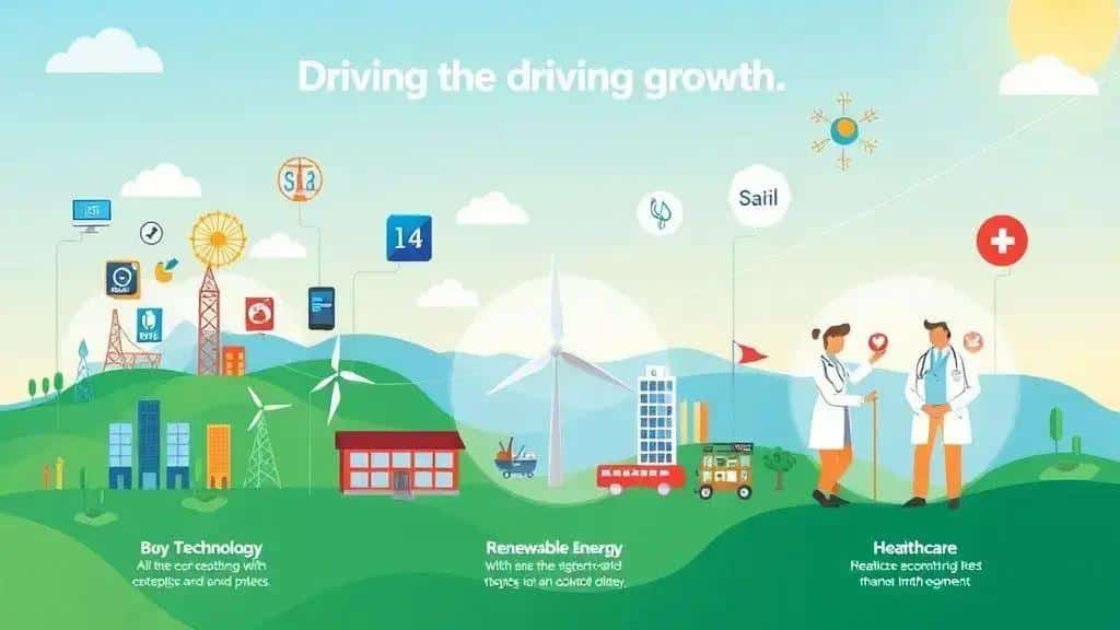 key sectors driving the growth