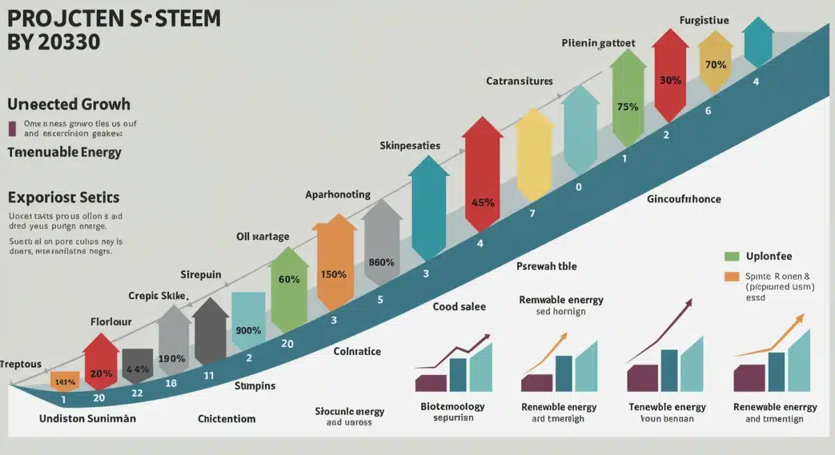 Projected growth of STEM careers by 2030 infographic