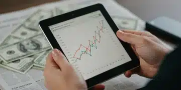 Investor analyzing 2026 bond market trends on a tablet for yield strategies