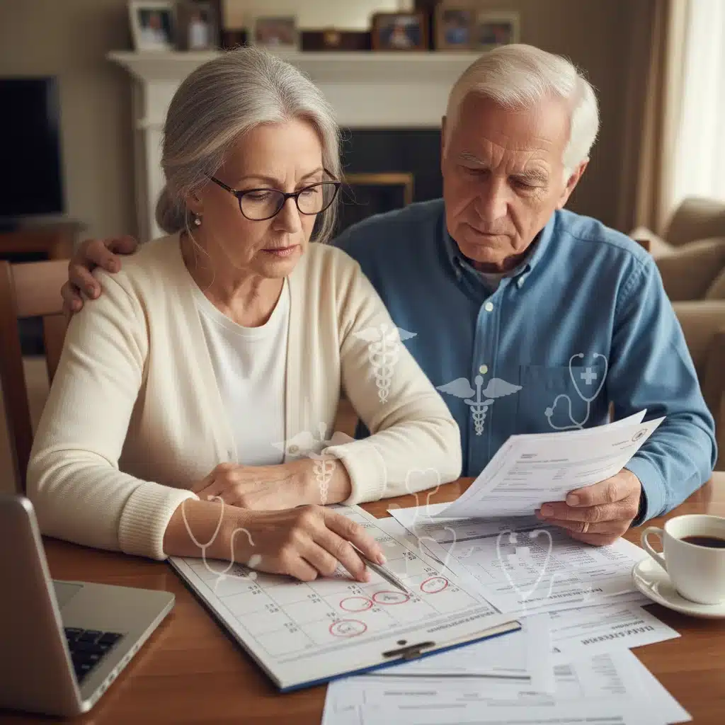 Senior couple planning for future Medicare Part B costs